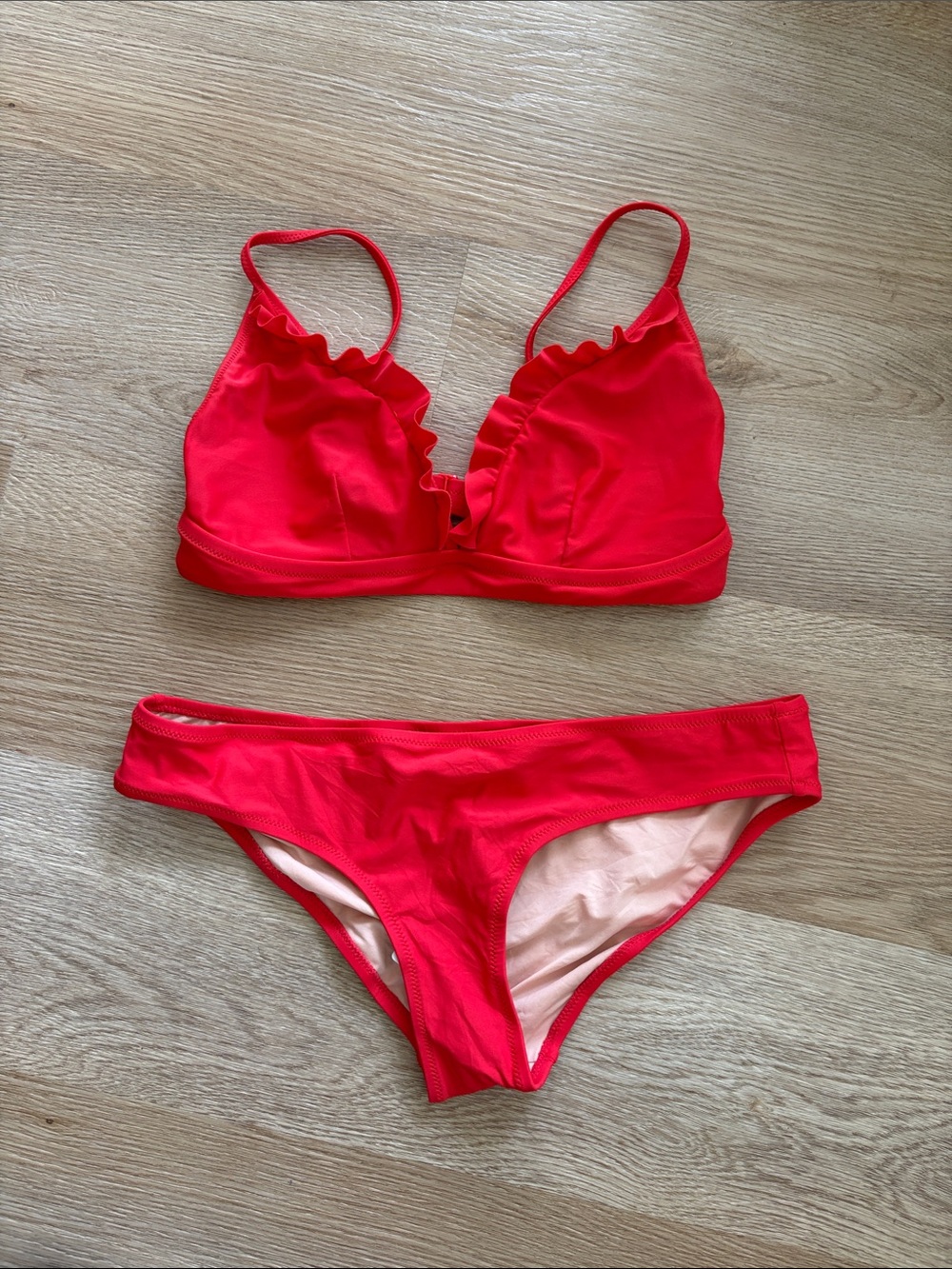 J. Crew Red Bikini